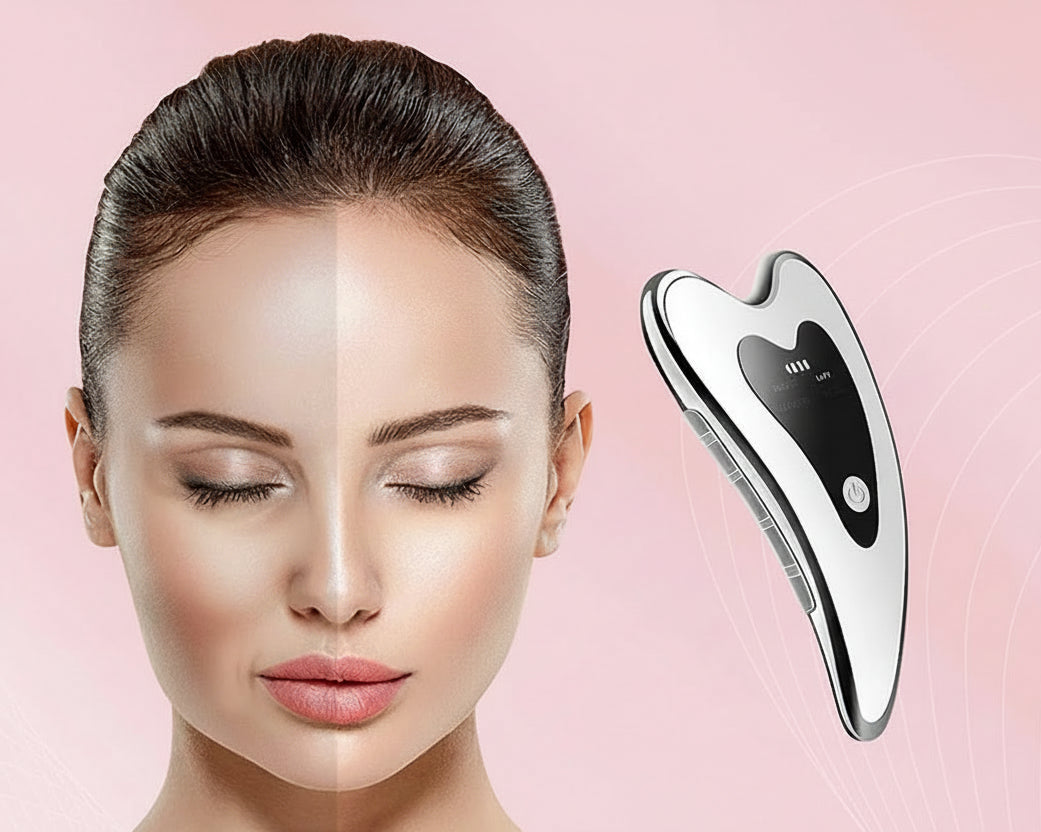 GloviaPro™ | 4-in-1 Elektrisches Gua Sha für Facelifting & Straffung